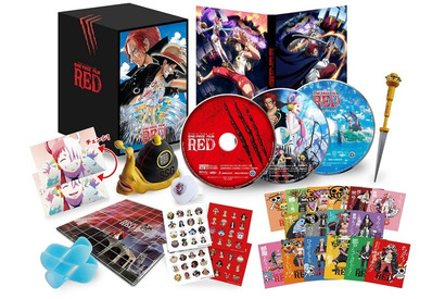 「ONE PIECE FILM RED」ウタ“負け惜しみィ～”ステッカーやリストバンドも！ Blu-ray封入＆映像特典の全貌公開 画像