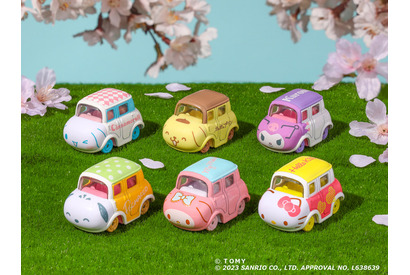 シナモロール、ポムポムプリンがトミカになって登場♪ サンリオキャラクターズコレクション第3弾発売 画像