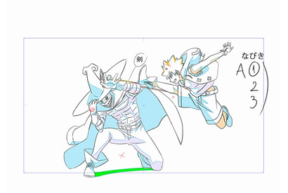 セトとグリムの攻防！ – 『ラディアン』第11話の原画を公開! 画像