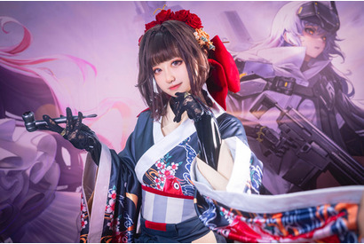 中国出身人気コスプレイヤーが『NIKKE』リアル10連ガチャに登場！新キャラ・サクラの着物姿がキュート【ニコニコ超会議2023】 画像