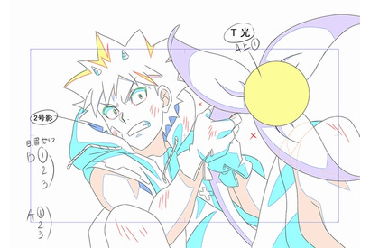 尻尾を捕まえるセト！ – 『ラディアン』第12話の原画を公開! 画像