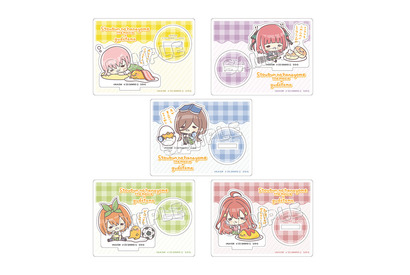 「五等分の花嫁」五つ子たちが、ぐでたまと一緒に“ぐでぐで”!?「サンリオキャラクターズ」コラボ第3弾登場 画像