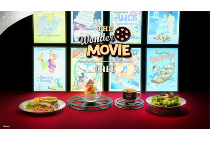 「ディズニー」名作アートのポスター展示＆グッズも展開！ 100周年カフェ「The Wonder Movie CAFE」第2期スタート間近 画像