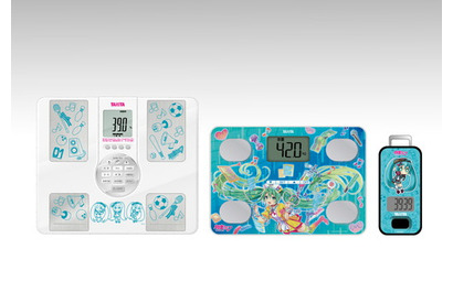 バーチャル・シンガー「初音ミク」とコラボレーション！音声でナビゲートする体組成計をはじめ計3モデルを5月下旬に発売 画像