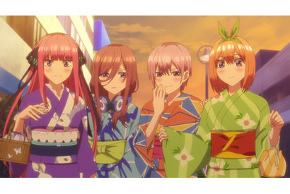 風太郎は浴衣姿の五つ子と花火大会に…TVアニメ『五等分の花嫁』第4話あらすじ＆先行カットが到着 画像