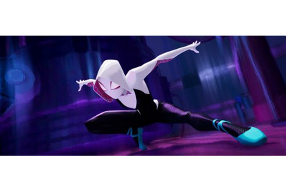 『スパイダーマン：スパイダーバース』からスパイダー・グウェンの素顔を捉えた本編映像が初解禁！ 画像