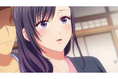 夏アニメ「夫婦交歓」夫婦交換の延長が決定。温泉で幸祐に迫られた奏は、とうとう…第3話先行カット 画像