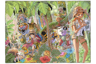 「ワンピース」マンガをアートに！ 尾田栄一郎の描いた新作「ONE PIECE / ANIMALS」2点が抽選販売開始 画像