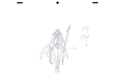 ネメシスを倒したメリに背を向けて歩き出すドラグノフ！- 『ラディアン』第14話の原画を公開 画像