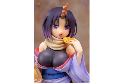布から覗く太ももが魅力的！　やっぱりたい焼きは買っちゃうんですね！『小林さんちのメイドラゴン』より1/7スケール「エルマ」のフィギュア予約開始 画像