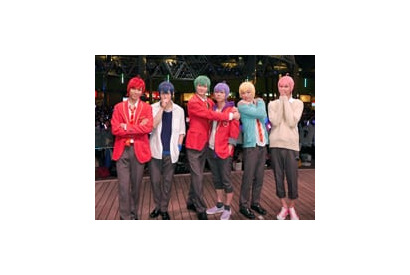 久しぶりの歌＆ダンスに寒さも会場大盛り上がり！　舞台『おそ松さん on STAGE～SIX MEN’S SHOW TIME～』CDリリース記念イベント開催 画像