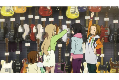 【今週の『けいおん！』アンコール放送】第2話「楽器！」唯と“ギー太”の運命的な出会い 画像
