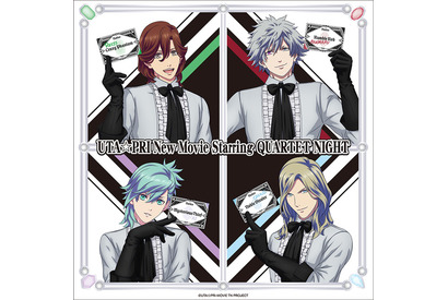 「劇場版うた☆プリ」QUARTET NIGHT編が制作決定！ 白いシャツに黒い手袋…その手には謎の予告状!? 画像