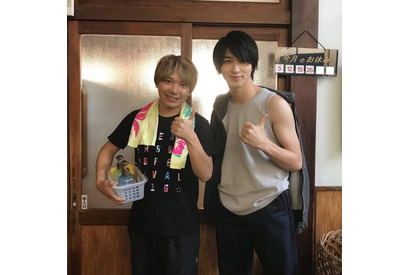 アニメ『チア男子!!』ハル役・米内佑希が実写映画に友情出演!横浜流星と2ショット公開 画像