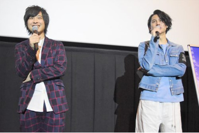 キンプリ最新作第3章公開、寺島惇太「可愛い」を連発！？名古屋初上陸の武内駿輔と初日舞台挨拶に登壇 画像