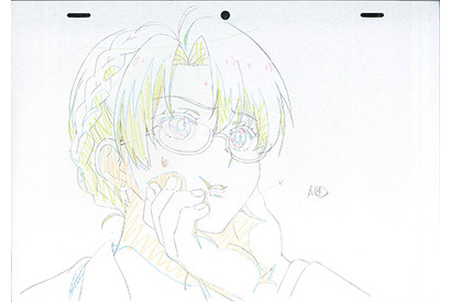 チンピラに顎を持ち上げられおびえる亜由美- 『この世の果てで恋を唄う少女YU-NO』第2話の原画を公開 画像