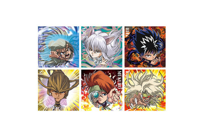 「幽☆遊☆白書」魔界の扉編、魔界トーナメント編のキャラを“二頭身デフォルメ”で描き起こし！ 「シールウエハース」第2弾 画像