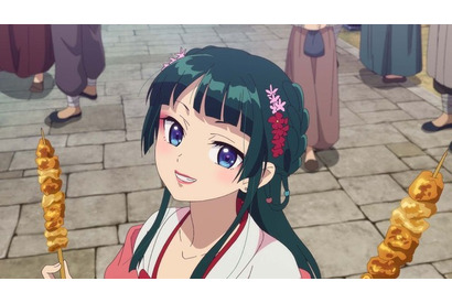 「薬屋のひとりごと」猫猫と壬氏は変装して一緒に街を歩くことになって… 第17話先行カット 画像