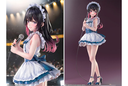 “メイドアイドル”のキラキラ笑顔、フリルたっぷり衣装から伸びる美脚に注目！ オリジナルフィギュア「聖玲奈ちゃん」登場 画像