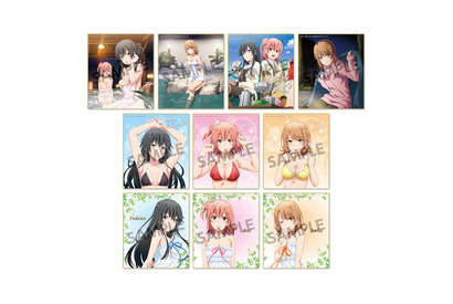 「俺ガイル」温泉、キャンプ、水着… 雪乃＆結衣＆いろはの様々なシチュをデザイン♪ 新作イラストグッズが続々登場 画像