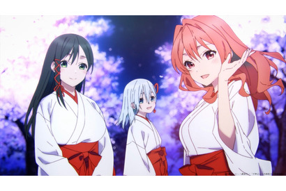 「甘神さんちの縁結び」メインキャストに鈴木崚汰、上坂すみれ、本渡楓、若山詩音 「みんなをキュンとさせるぞ～！」 画像