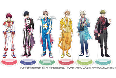 「A3!×サンリオ」佐久間咲也×ハローキティ、皇天馬×ディアダニエル…など描き下ろしデザイン全16種！ コラボグッズが続々登場 画像