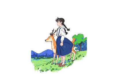 鹿と少女が見つめる先は　連続テレビ小説『なつぞら』第7週の台本イラスト＆見どころが到着 画像