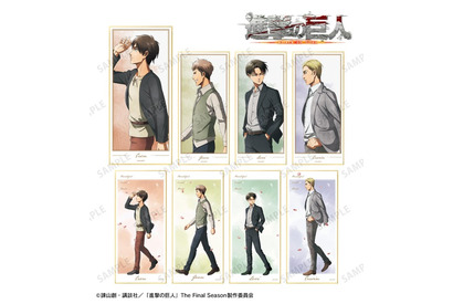 「進撃の巨人」エレン、ジャン、リヴァイ、エルヴィンの“歩み”を表現― 描き下ろしグッズ7種の受注開始 画像