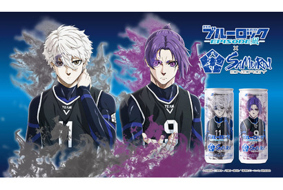 「劇場版ブルーロック×SAMURAI ENERGY」凪誠士郎と御影玲王のコラボ缶がローソン限定販売 画像