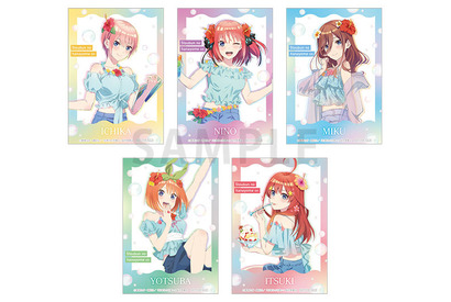 「五等分の花嫁∽」二乃、三玖たち五つ子とサマードリーム♪ ゲーマーズで新グッズ登場 画像