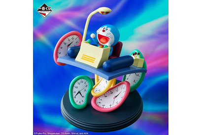 「ドラえもん」タイムマシンに乗ったドラえもんが可愛い♪ ひみつ道具をテーマにした一番くじが登場 画像