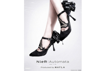 「NieR：Automata」2Bの儚さ、美しさ、メカニカルさを表現♪「MAYLA」コラボパンプス登場 画像
