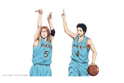 TVアニメ『あひるの空』新キャラクタービジュアル＆キャストが公開！　⾼橋克⼰役は浪川⼤輔・児島幸成役は吉野裕⾏に決定 画像