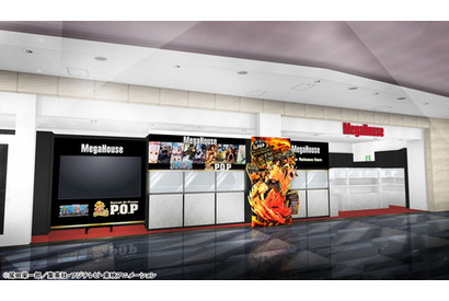 『ワンピース』などメガハウスの最新フィギュア商品が羽田空港に集結！「メガハウス ポップアップストア in羽田空港」オープン 画像