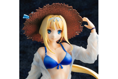 真っ白な滑らかな肌にブルーのビキニが映える！大人気作品『ソードアート・オンライン』のアリス 水着Ver.フィギュア「電撃屋」にて予約受付中 画像