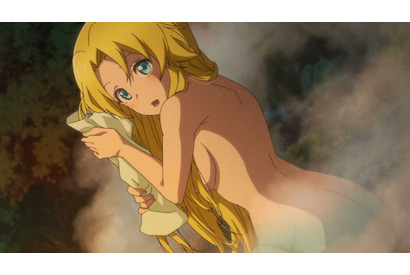 秋アニメ「さようなら竜生、こんにちは人生」水浴び中のセリナ（CV関根瞳）と再会!? どうしてここに… 第2話先行カット 画像