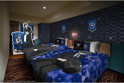「黒執事」セバスチャン＆シエルたちとウェストン校へ… コンセプトルーム＆メニュー登場のホテルコラボ開催 画像