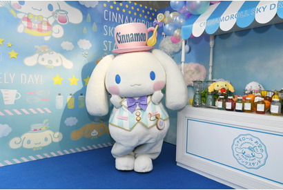 8月22日(木)～25日(日)原宿にて期間限定オープン！「シナモロールお空のドリンクスタンド」に店長・シナモン自ら登場 画像