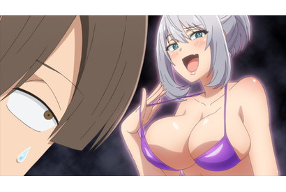 極小水着すぎてバストがプルン！？ーーTVアニメ『手品先輩』第9話サブタイトル＆先行カットが到着 画像