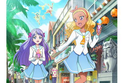 沖縄国際通りで修学旅行を満喫！？『映画スター☆トゥインクルプリキュア』新スチール到着 画像