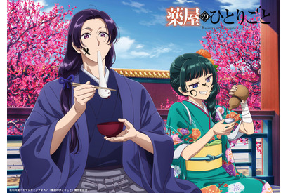 「薬屋のひとりごと」猫猫と壬氏の晴れ着がお似合い♪お正月ビジュアル＆ボイス付きミニドラマ公開 画像