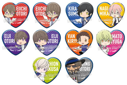 HE★VENSがかわいらしいちびキャラになって登場！『HE★VENS RADIO～Go to heaven～』より、 DJCDのイラストを使ったグッズが発売決定 画像