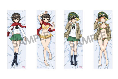 水着姿で無防備なカバさんチームをあなたのもとに！『ガールズ＆パンツァー 最終章 抱き枕カバー 「カエサル」／「エルヴィン」』 予約受付開始 画像