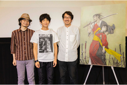 アニメ『無限の住人-IMMORTAL-』トークショーで津田健次郎がアフレコの熱気を明かす「短距離のスピードでマラソンを走る感じ」【レポート】 画像