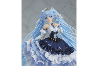 可憐な雪の歌姫が貴方の元にーー北海道を応援するキャラクター「雪ミク」がフィギュア化 画像