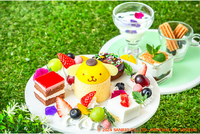 サンリオカフェに春の限定メニューが登場♪ アフタヌーンティーやインパクト大のハニトーも 画像