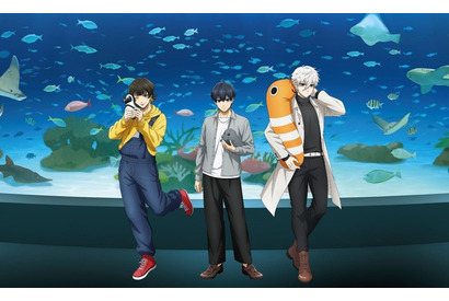 「ブルーロック」潔、蜂楽、凪がチンアナゴたちと戯れる♪ 水族館の生物になりきったミニキャラも！「サンシャイン水族館」コラボ開催 画像