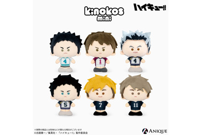 「ハイキュー!!」岩泉一、牛島若利、木兎光太郎、赤葦京治、宮兄弟…ぬいぐるみフィギュアKINOKOS第2弾登場♪ 画像