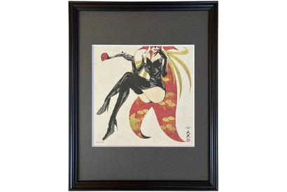 みんな大好きドロンジョ様！美しい太ももも素顔も見えるかも…!? 妖艶な浮世絵が登場 画像