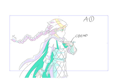 一瞬で鎧を身に纏うオコホ！　『ラディアン』第２シリーズ第3話の原画を公開 画像